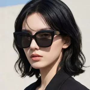 [발렌시아가] 선글라스 BB0237SA 001 명품 오버사이즈 빈티지 패션 아시안핏