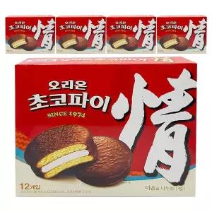 오리온 초코파이 정 12입 468g x 5개