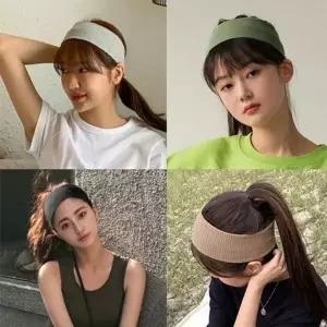 남여공용 반다나 헤어밴드 스포츠 두건 헤어타이-WFLXXHB