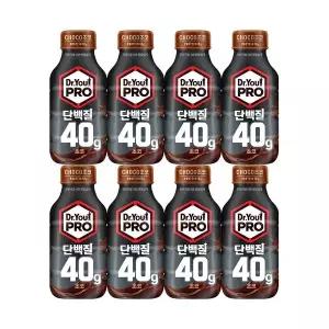 닥터유 프로 단백질 드링크 40g 초코 350ml 8개