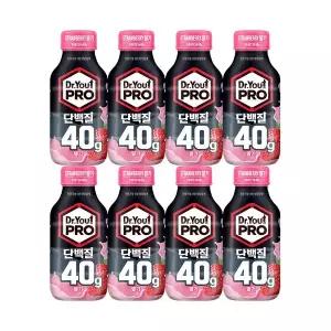 닥터유 프로 단백질 드링크 40g 딸기 350ml 8개