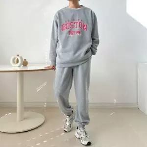 [하프클럽/]따뜻한 남성 조거 기모 밴딩 데일리룩 츄리닝