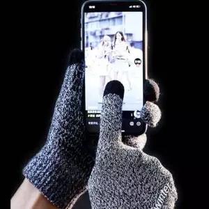 미끄럼방지 스마트터치장갑 - 기모 커플장갑 남녀공용