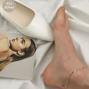 [하프클럽/](925 Silver) Catcher Anklet L 11
