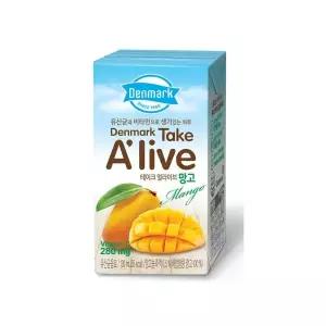 덴마크 테이크 얼라이브 망고 120ml x 10개