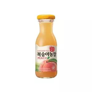 웅진 가야농장 복숭아농장 180ml x 3개