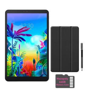 LG G Pad 5 10.1인치 (1920x1200) 4GB LTE 잠금 해제 태블릿, 퀄컴 MSM8996 스냅드래곤 821 2.34GHz 프로세서, RAM, 32GB 스토리지, 블루투스, 안드로이드 (Tablet w /PenCase64GBSD)