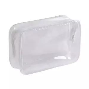 TBZ 사각 깔끔 다용도 투명 파우치(22x15cm)
