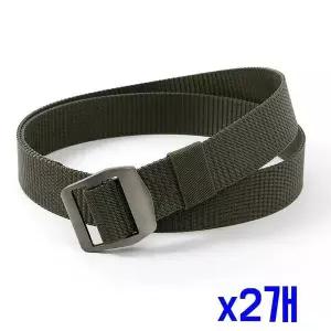 TBZ 가벼운 패브릭 캐주얼 벨트(120cm) (그린) x2개