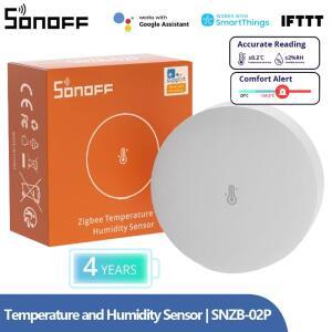 SONOFF SNZB-02P 지그비 온도 및 습도 센서  스마트 홈 감지기  알렉사 구글 호환