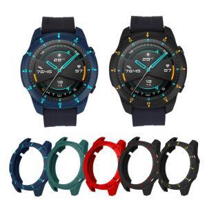 화웨이호환 시계 GT2 2 TPU 쉘 엣지 프로텍터 프레임 슬리브 46mm 스마트 액세서리 소프트 케이스 용 커버