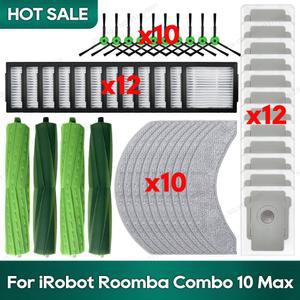 ROOMBA COMBO 10 메인 MAX 필터 헤파 액세서리 브러시 로봇 먼지 걸레 진공
