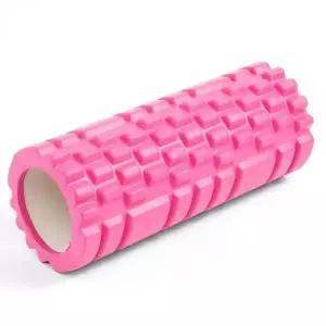 TBZ 3D 지압 돌기 마사지 폼롤러(33cm) (핑크)