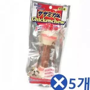 강아지간식 치킨츄 1Px5개 개껌 대형견간식 애견간식