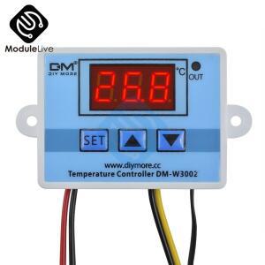 W3002 110V 220V LED 디지털 온도 컨트롤러 보온병 조절기 센서 미터 가열 냉각 1m 10k 3950 와이어