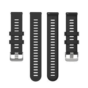 가민 호환 포러너 55 158 245 645 스마트워치 밴드용 20mm 실리콘 스트랩  비보액티브 5 베뉴 2 플러스용