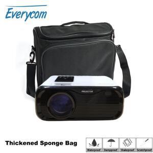 Everycom 프로젝터 액세서리 Xgimi h1 h2 yg300 c80 jmgo GP70 uc46 내구성이 뛰어난 다기능 블랙 가방
