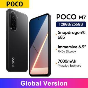 글로벌 버전 포코 M7 스냅드래곤 685 스마트폰 몰입형 6.9인치 144Hz FHD+ 디스플레이 7000mAh 배터리 33W