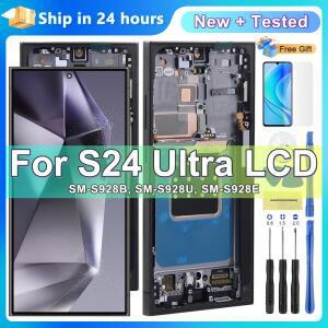 삼성 S24 울트라 LCD SM-S928B 디스플레이 터치 스크린 디지타이저 어셈블리 패스용 AMOLED 테스터기