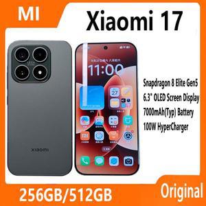 샤오미 17 스마트폰 스냅드래곤 8 엘리트 Gen5 7000mAh 배터리 100W 하이퍼 차지 6.3인치 디스플레이  버전