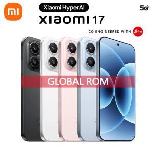 글로벌롬 샤오미 17 스마트폰 판 스냅드래곤 8 엘리트 라이카 호환 6.3인치 OLED 디스플레이 50MP 카메라 7