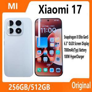 샤오미 17  버전 스마트폰 6.3인치 디스플레이 스냅드래곤 8 엘리트 Gen5 7000mAh 배터리 100W 하이퍼 차지