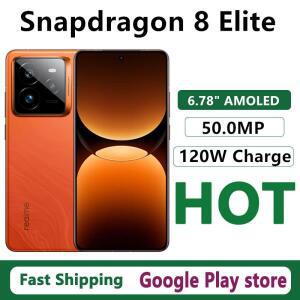 리얼미 GT 7 프로 모바일 폰 120W 충전 50.0MP 카메라 스냅드래곤 8 엘리트 6.78인치 AMOLED IP69 방수 안