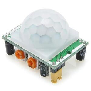 HC-SR501 조정 IR 초전기 적외선 인체 모션 센서 감지기 모듈  Arduino호환  Raspberry pi호환 + 케이스