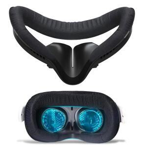 오큘러스 퀘스트 2 페이스 브래킷 교체 메타 2용 VR 통기성 폼 패드 보호 편안한 커버 쿠션 액세서리와 호환됩니다 MRB