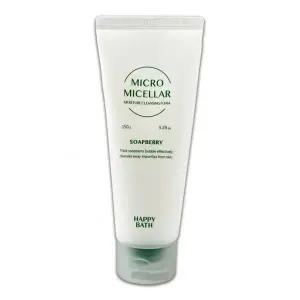 해피바스 마이크로미셀라 솝베리 모이스춰 클렌징 폼 150g