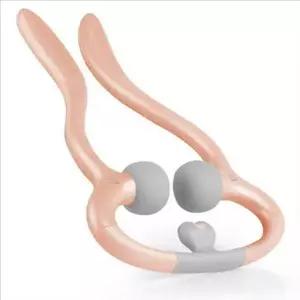 핸디형 목 마사지기 승모근 어깨 마사지기 진동 무선 셀프