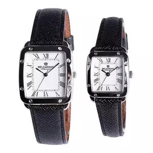BELCARINO 클래식 블랙 커플시계 패션손목시계 (W545652)