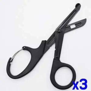 TBZ 붕대가위 19cm 드레싱가위 가정비상구급용 x3개