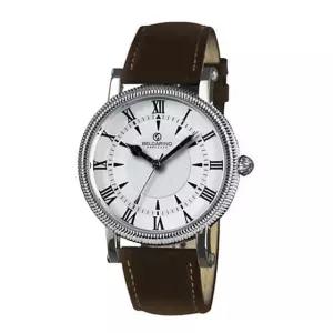라인엠보라운드(White) 손목시계 가죽시계 (W699925)