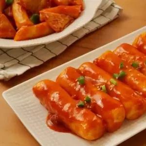 사계절 떡볶이 중간맛 쌀떡 600g [5개]