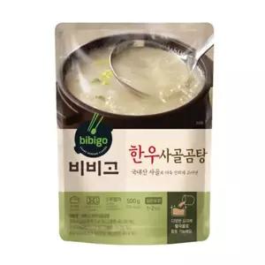 CJ제일제당 비비고 한우 사골곰탕 500g [18개]