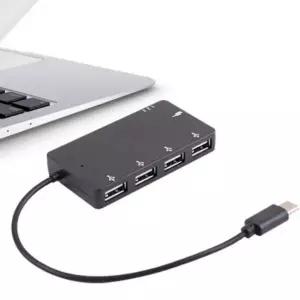 C타입 USB 멀티탭 허브 4포트 슬림 멀티