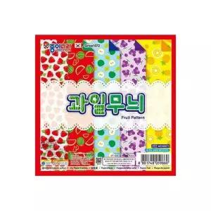 [룽스_66]과일 무늬 양면색종이 색종이 20매 (20개입)