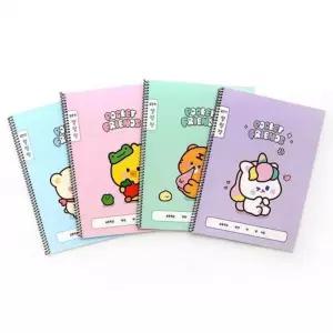 [룽스_66]쪼꼬미친구들 스프링노트 알림장(8개)