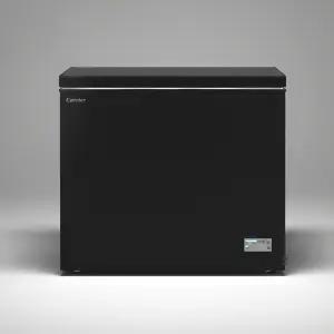 캐리어 다목적 냉동고 CSC-200FDBH 블랙 200리터 가정용 급속 업소용 아이스크림 냉동고