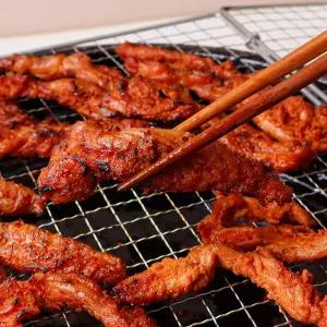국내산 숯불 매콤 닭목살 300g x 4팩 1.2kg