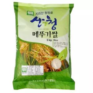 산청 지리산 친환경쌀 유기전환기 메뚜기쌀 찹쌀 5kg