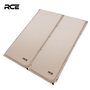 로티캠프 싱글 자충 캠핑 에어 매트 1인용 LC-610 3cm, 탄