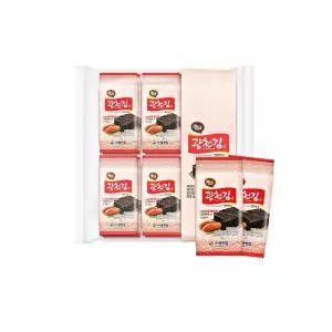 광천김 밥도둑 명란알 도시락김 4g x 120봉(12단x10팩)_명란김