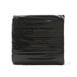 7mm 21cm 검정 일자 스트로우 음료용 1박스 10000개