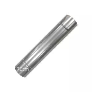 125mm 단관70cm /두께0.5mm 스텐연통 화목난로 벽난로 연도 파이