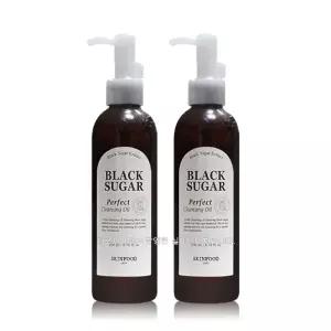 스킨푸드 블랙슈가 퍼펙트 클렌징오일 200ml x2ea