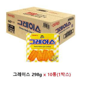 크라운제과 그레이스 298g 10개 (1박스)