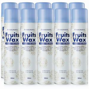 [과일나라] 후르츠왁스헤어스프레이 300ml  X 10개