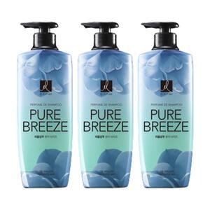 엘라스틴 퍼퓸 퓨어브리즈 샴푸 600ml, 3개